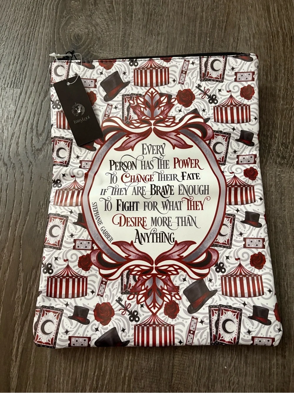 Caraval Fairyloot Exclusive Book Sleeve